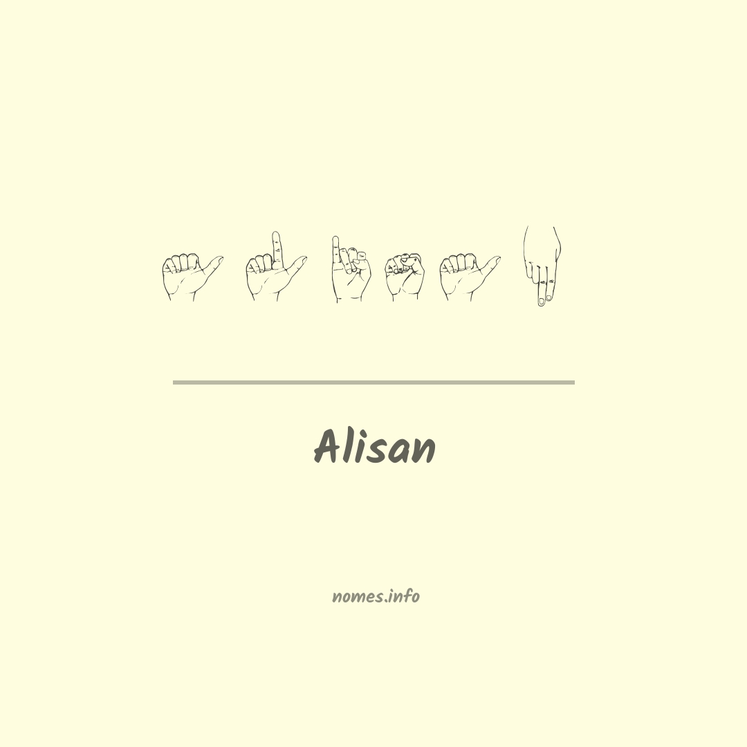 Alisan em Libras