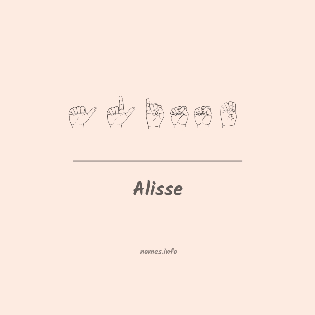 Alisse em Libras