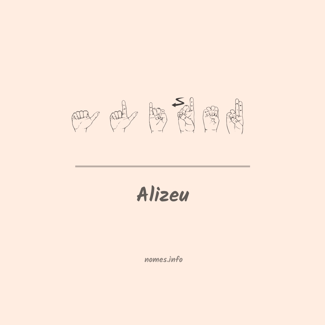 Alizeu em Libras