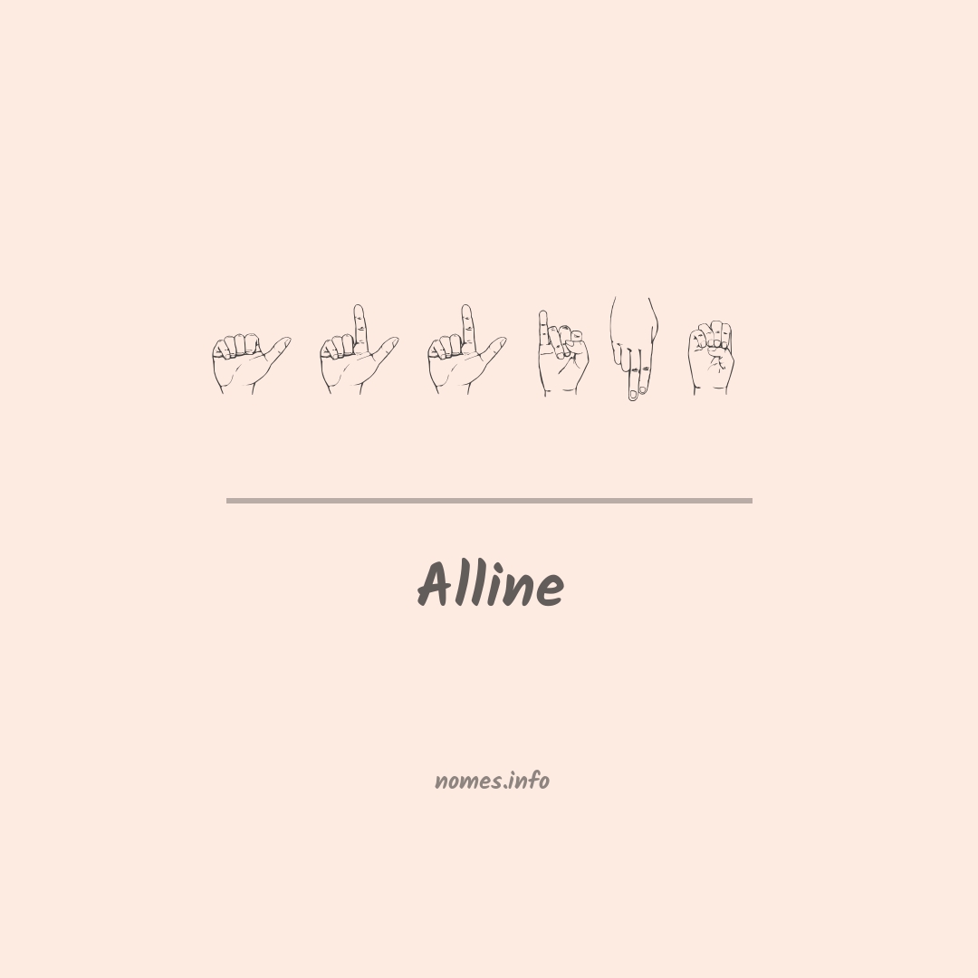 Alline em Libras