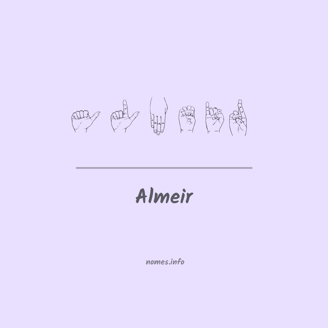 Almeir em Libras