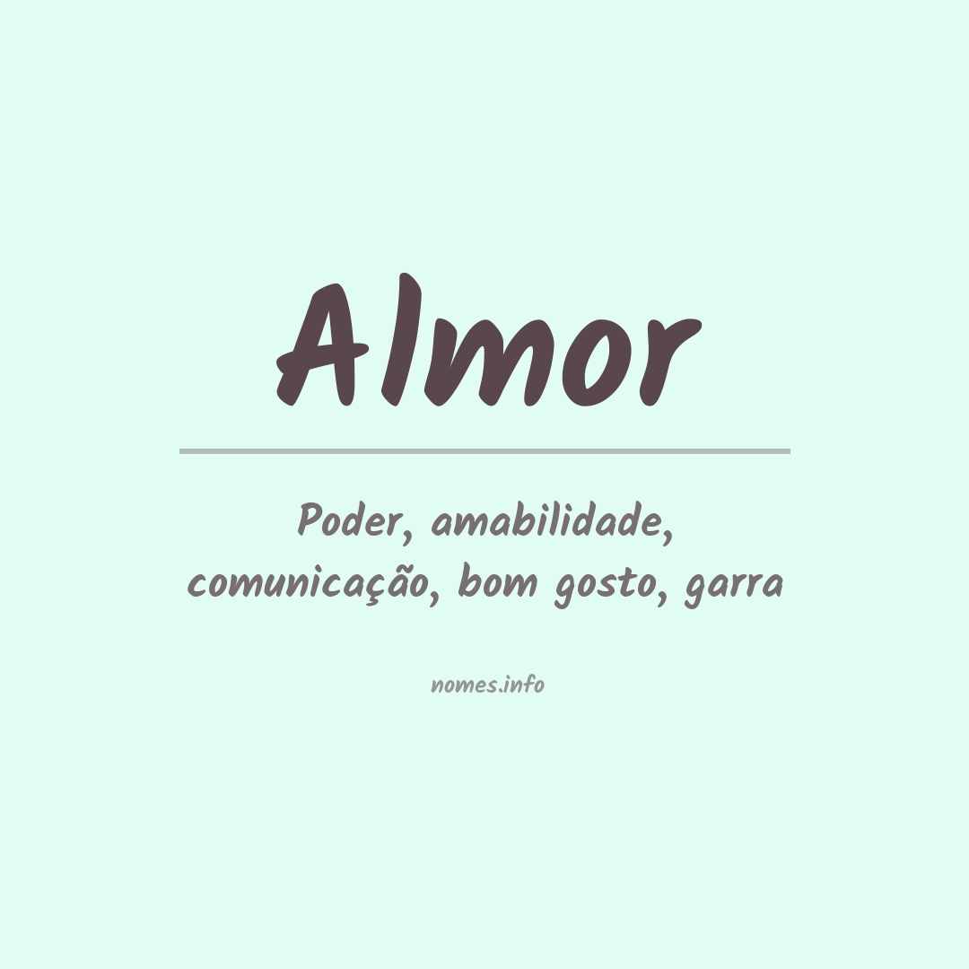 Significado do nome Almor