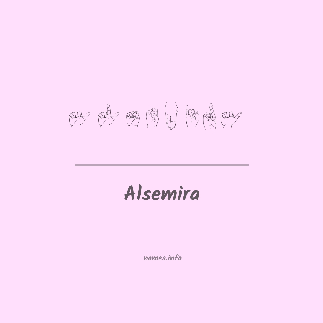 Alsemira em Libras