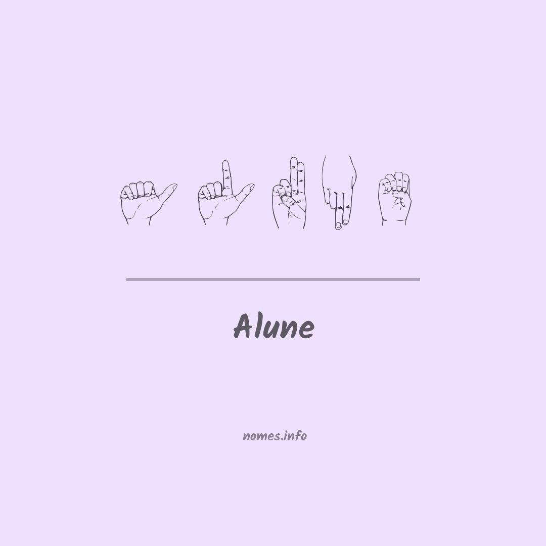 Alune em Libras