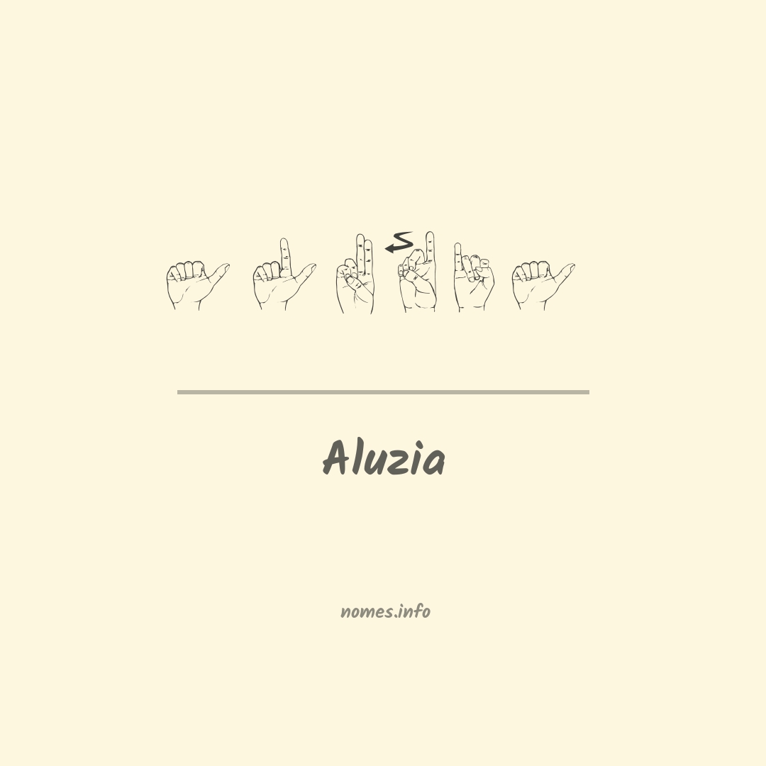 Aluzia em Libras