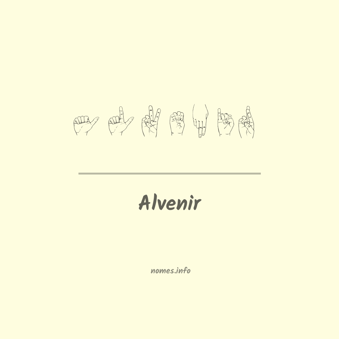 Alvenir em Libras