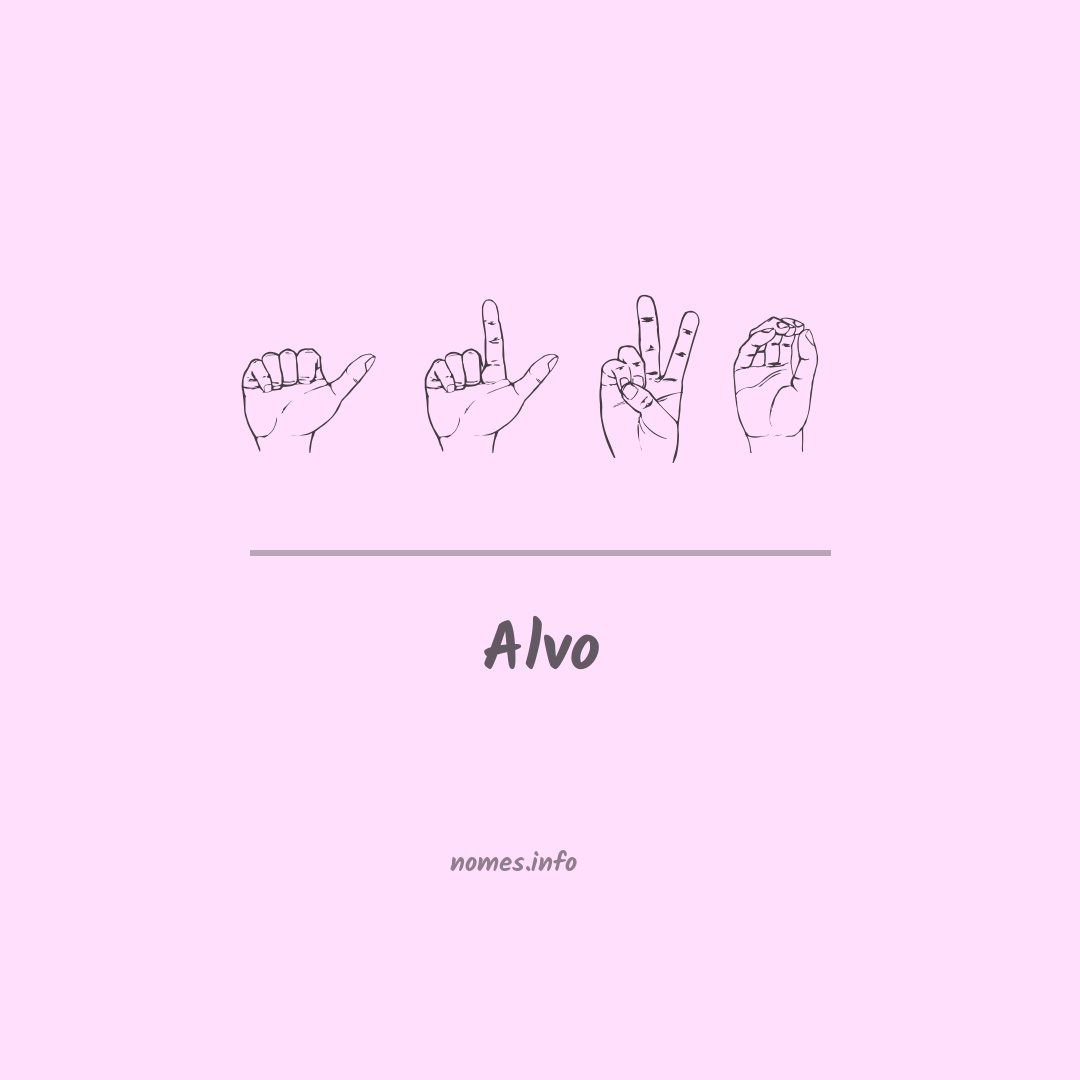 Alvo em Libras