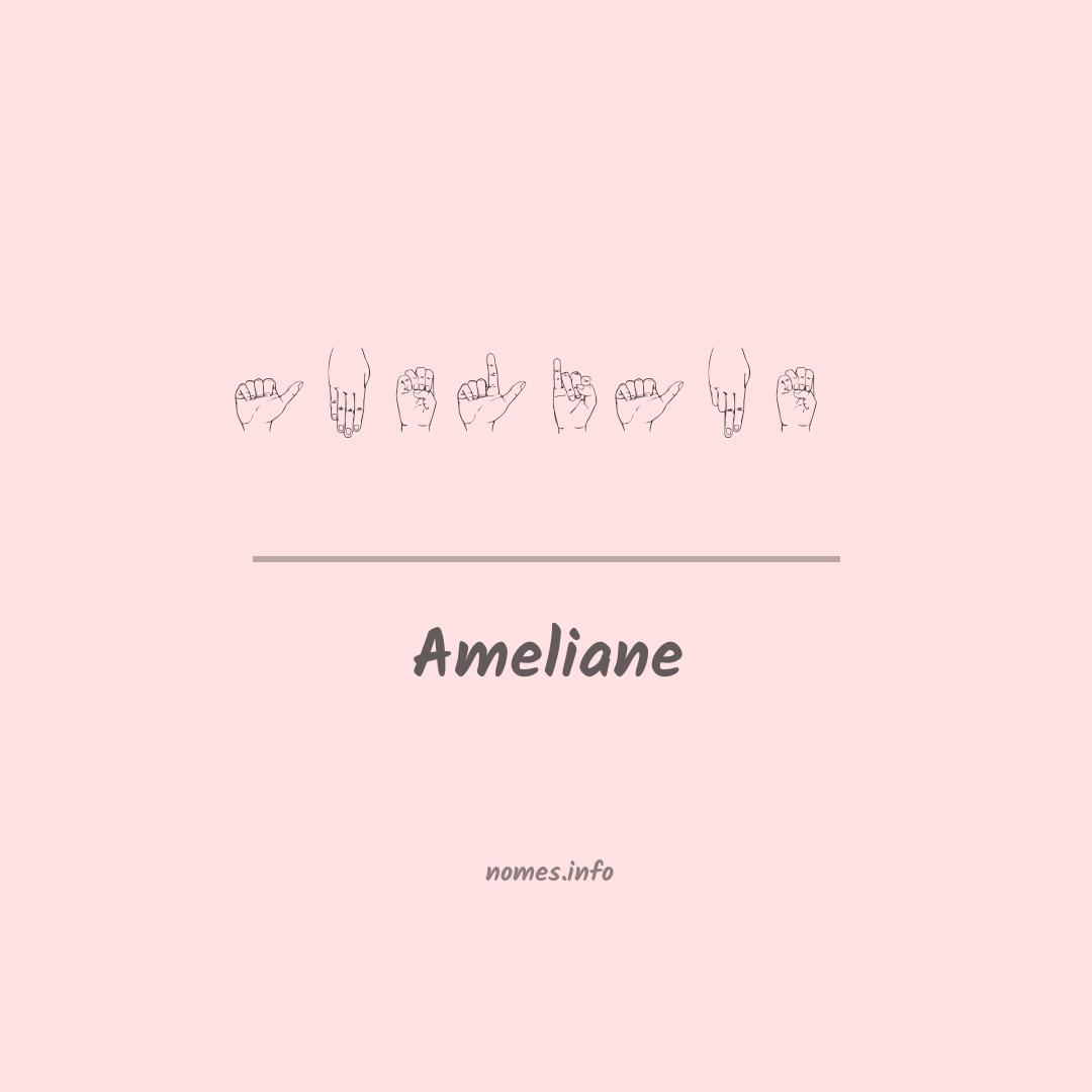 Ameliane em Libras