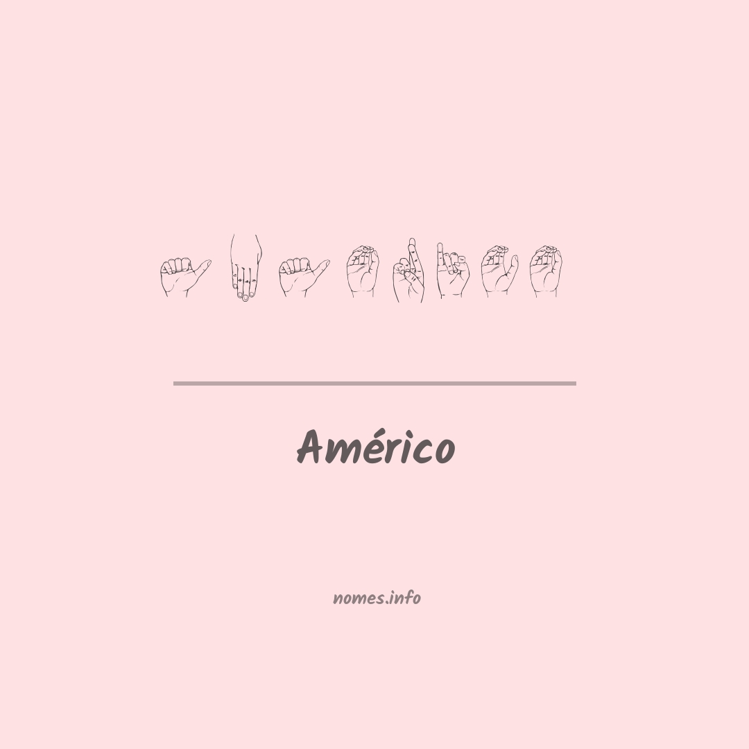 Américo em Libras
