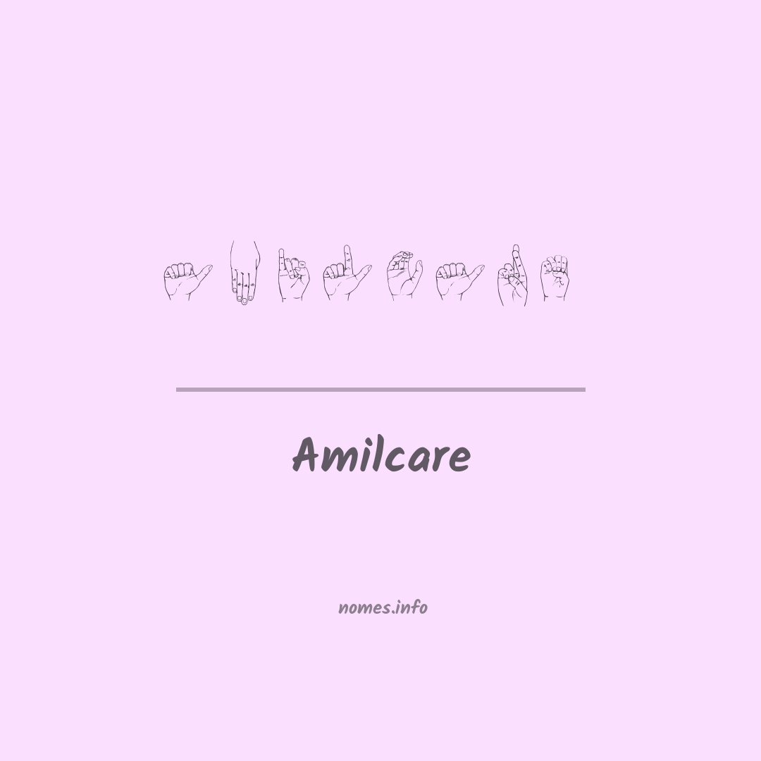 Amilcare em Libras