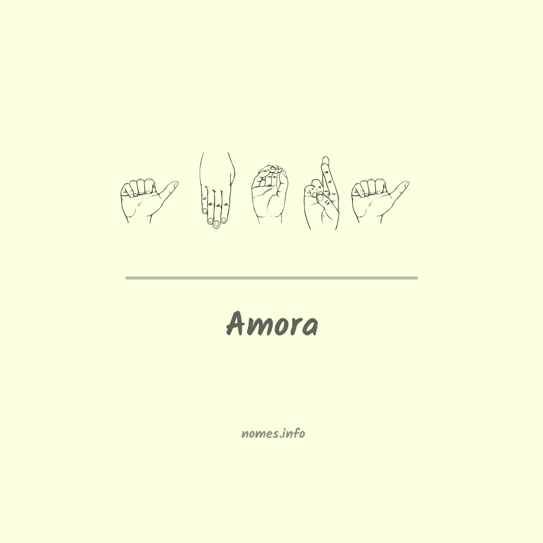 Amora em Libras