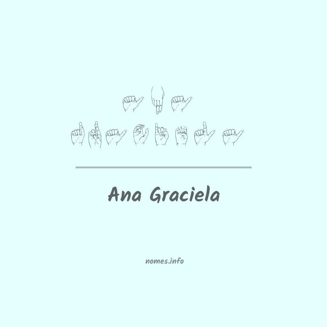 Ana graciela em Libras