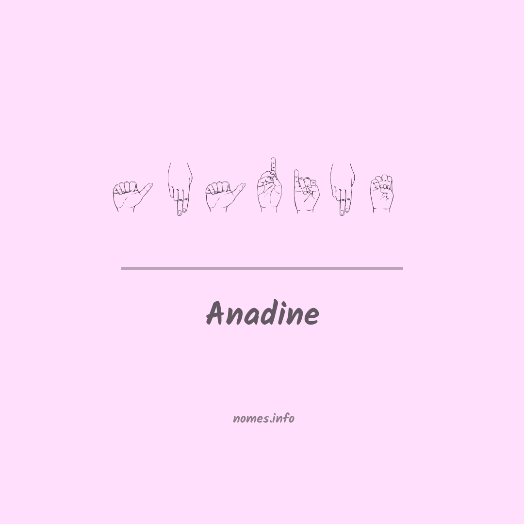 Anadine em Libras