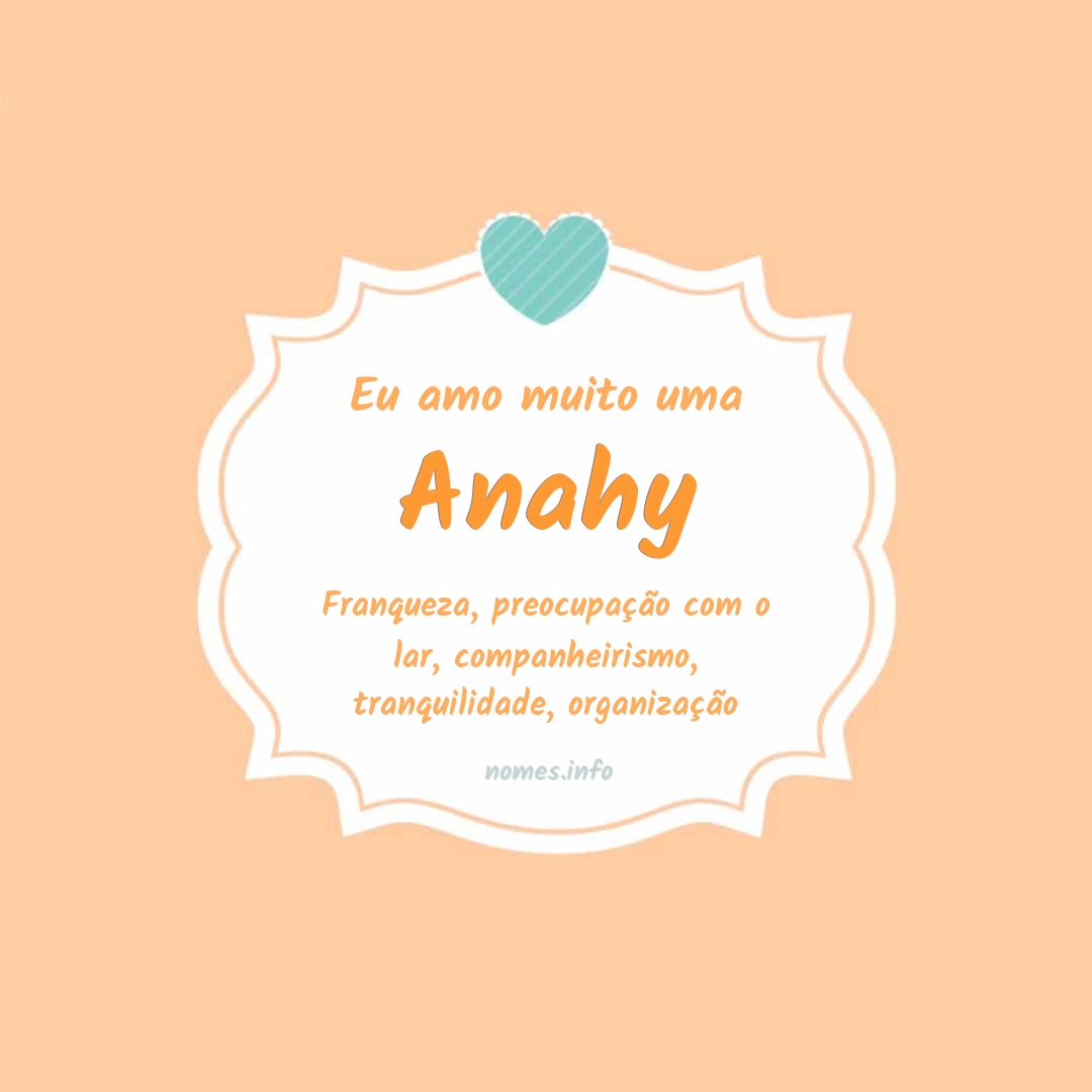 Eu amo muito Anahy Eu amo muito Anahy