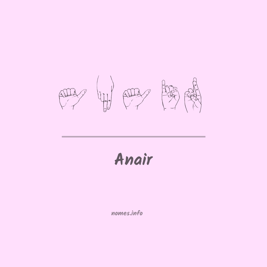 Anair em Libras Anair em Libras
