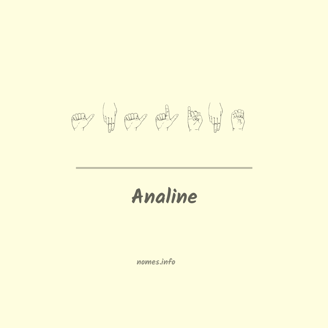 Analine em Libras