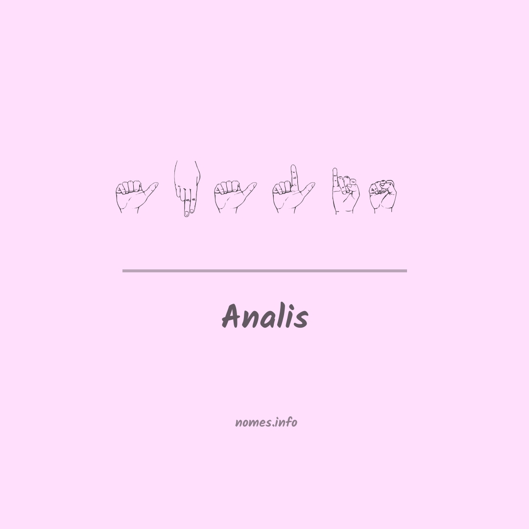 Analis em Libras