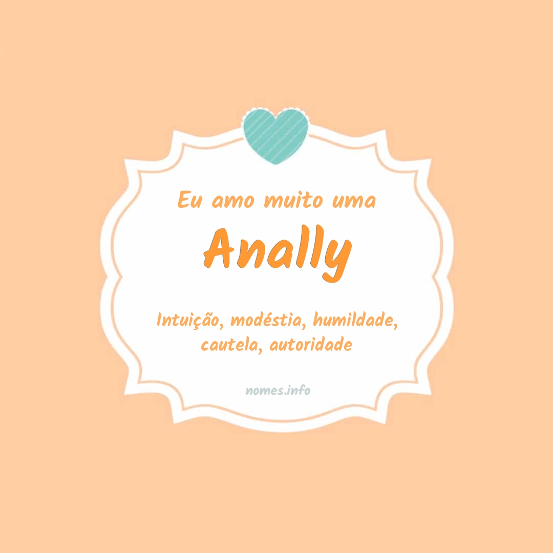 Eu amo muito Anally