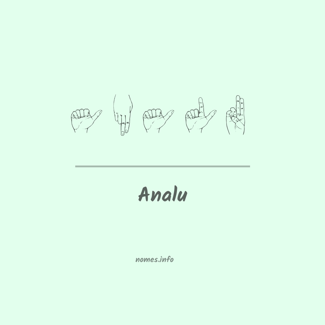 Analu em Libras