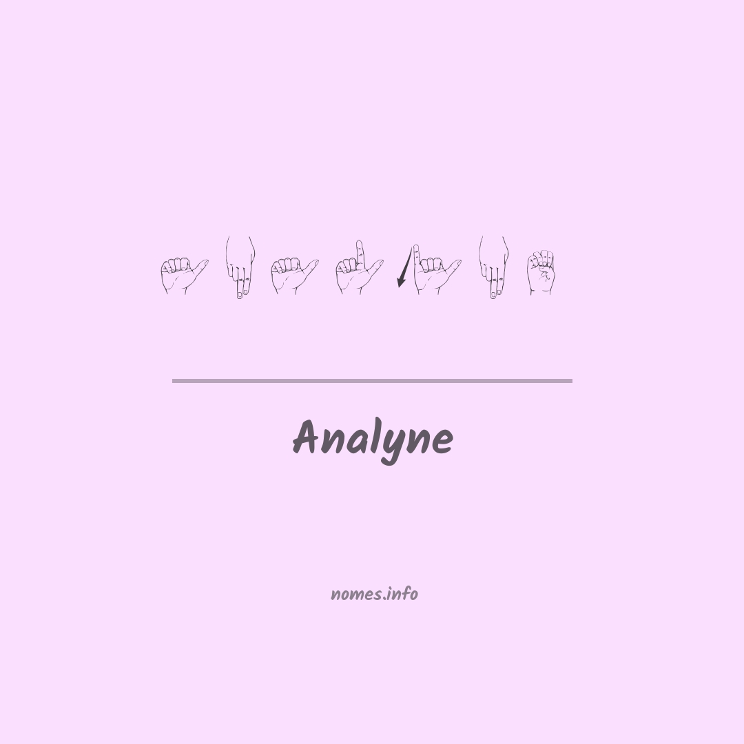 Analyne em Libras