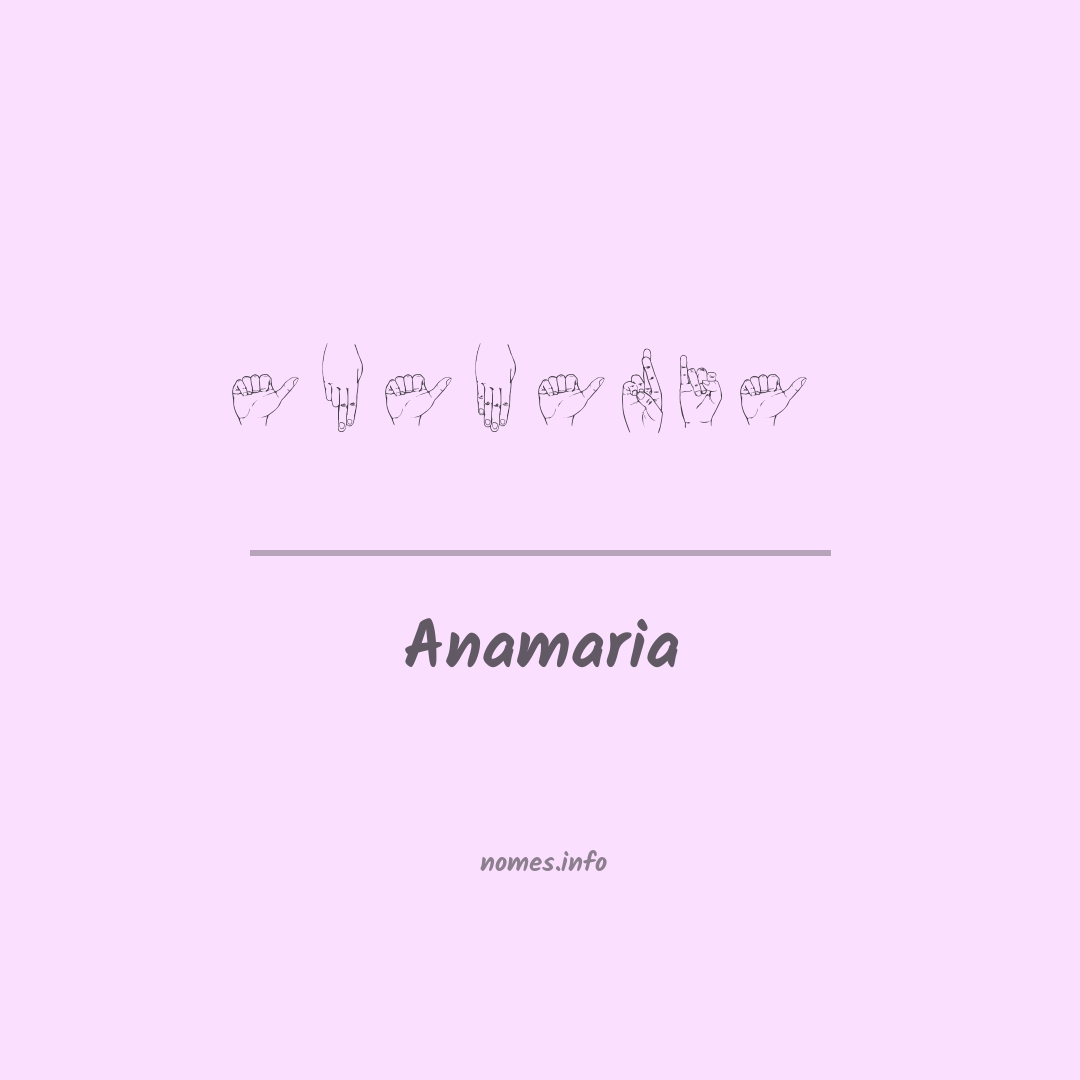 Anamaria em Libras Anamaria em Libras