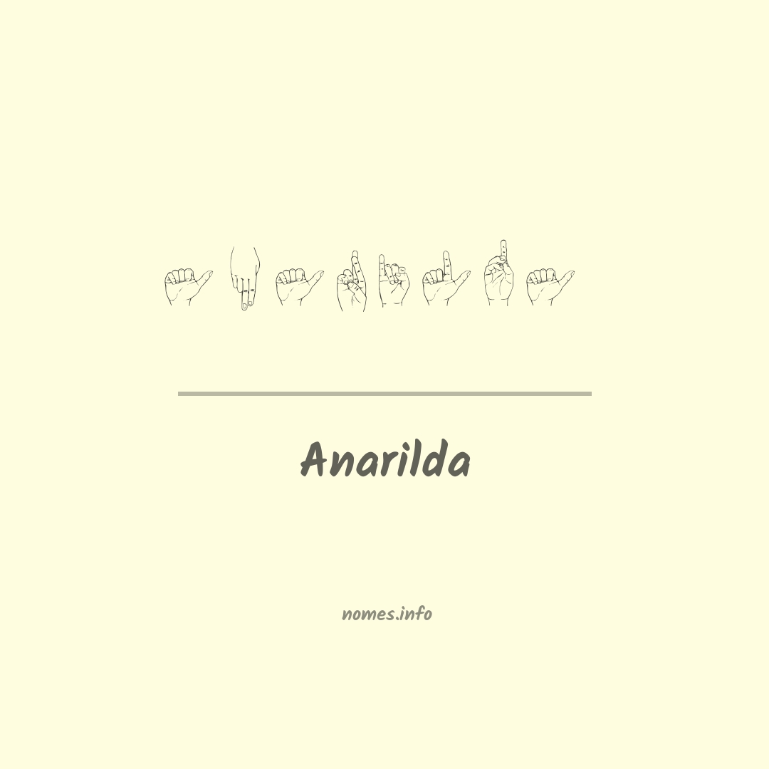 Anarilda em Libras