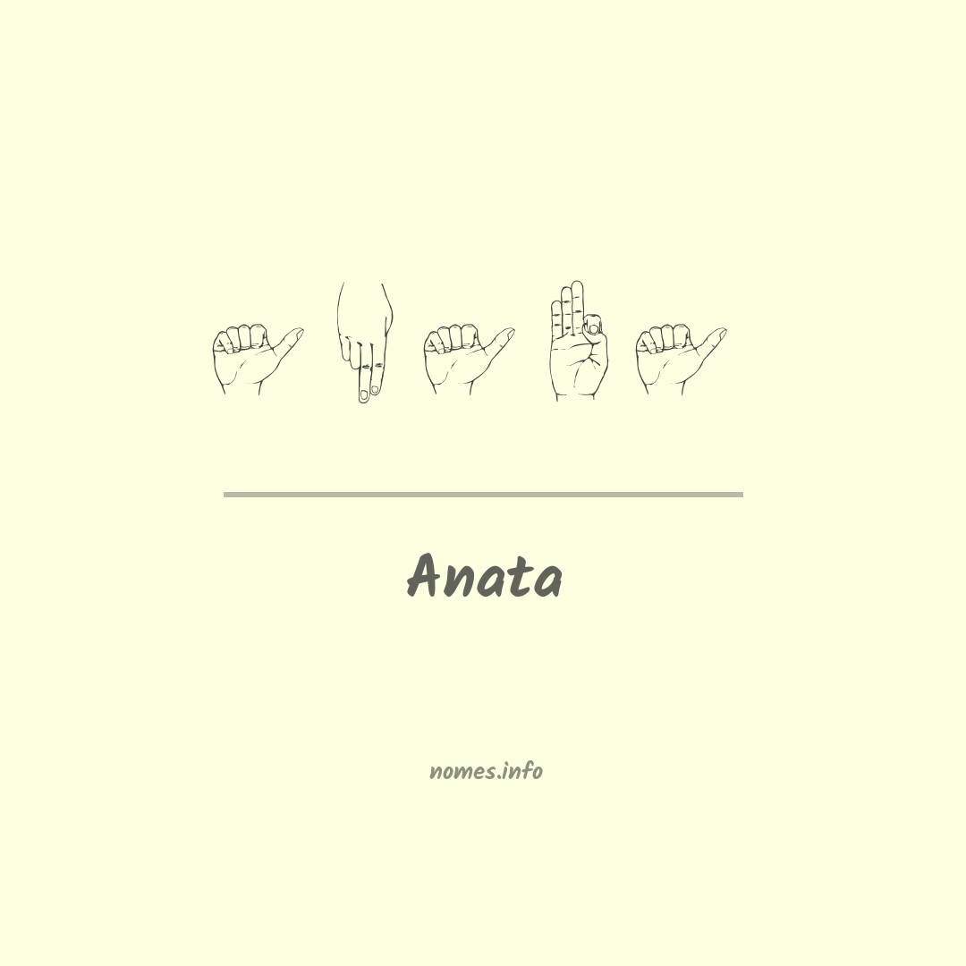 Anata em Libras Anata em Libras