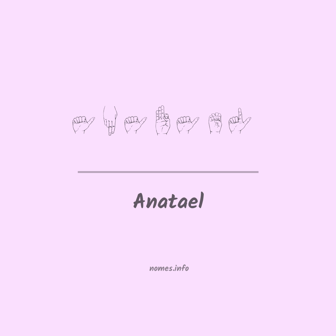 Anatael em Libras