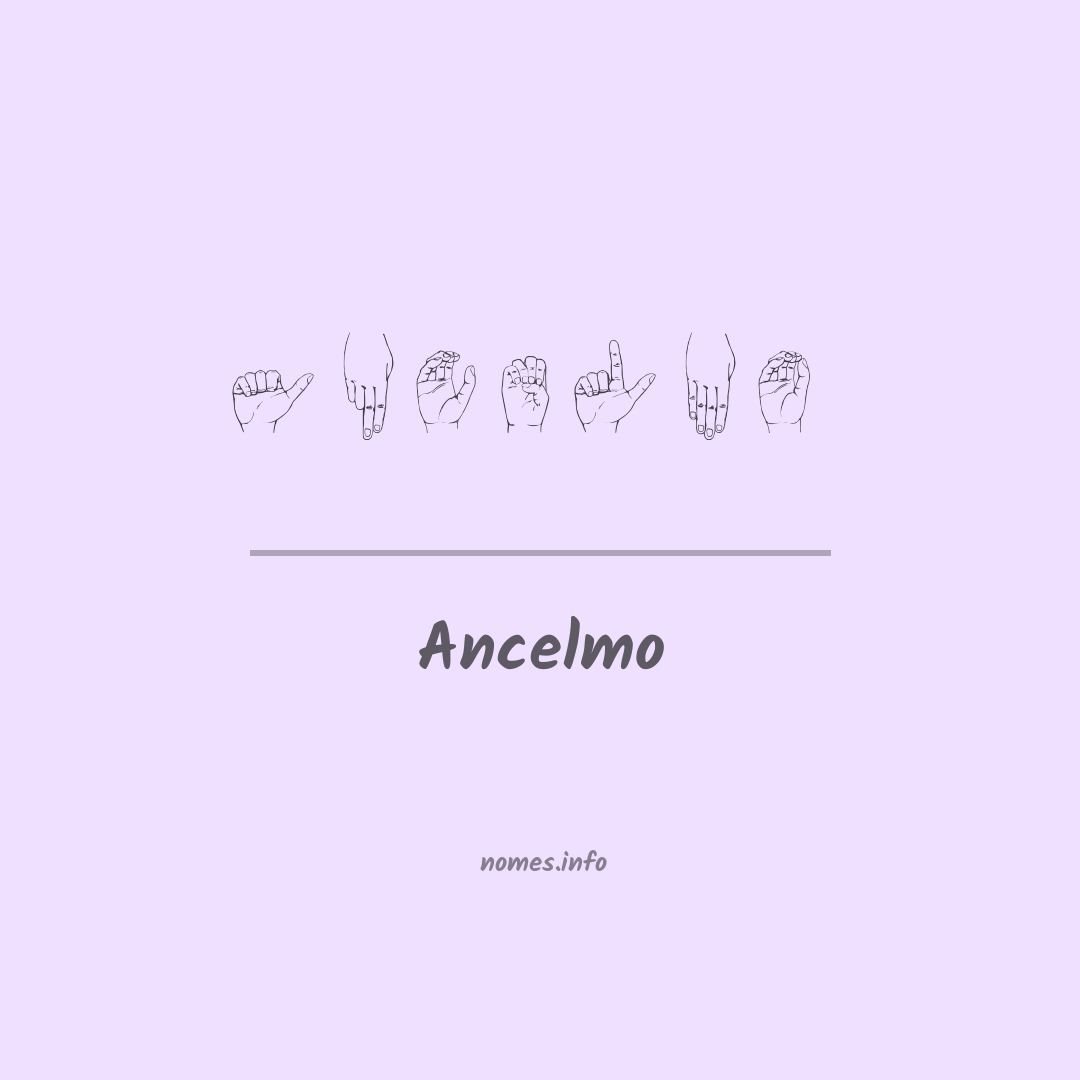 Ancelmo em Libras