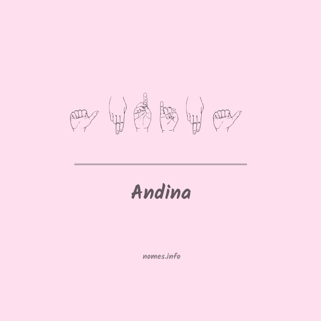 Andina em Libras