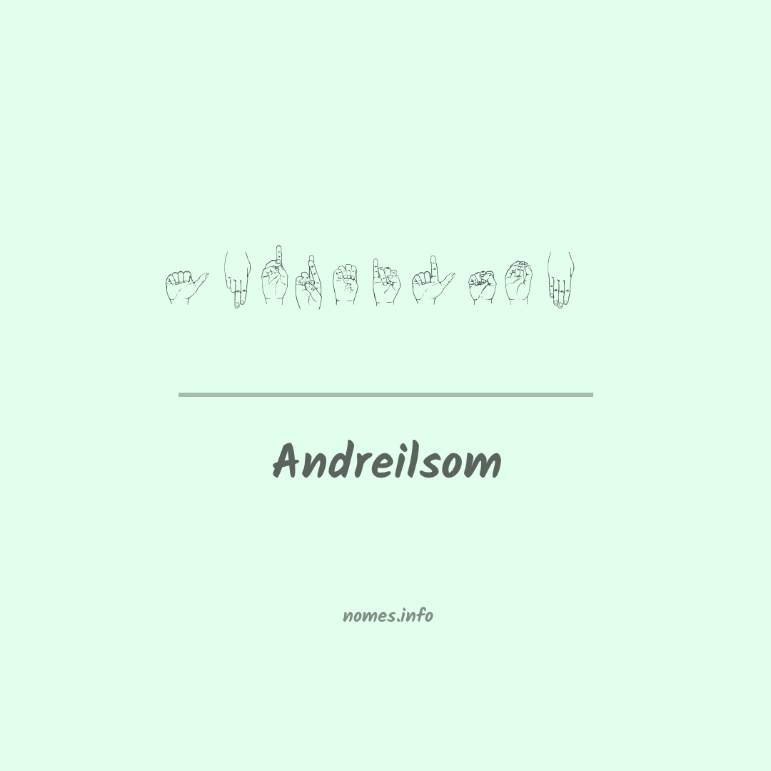 Andreilsom em Libras