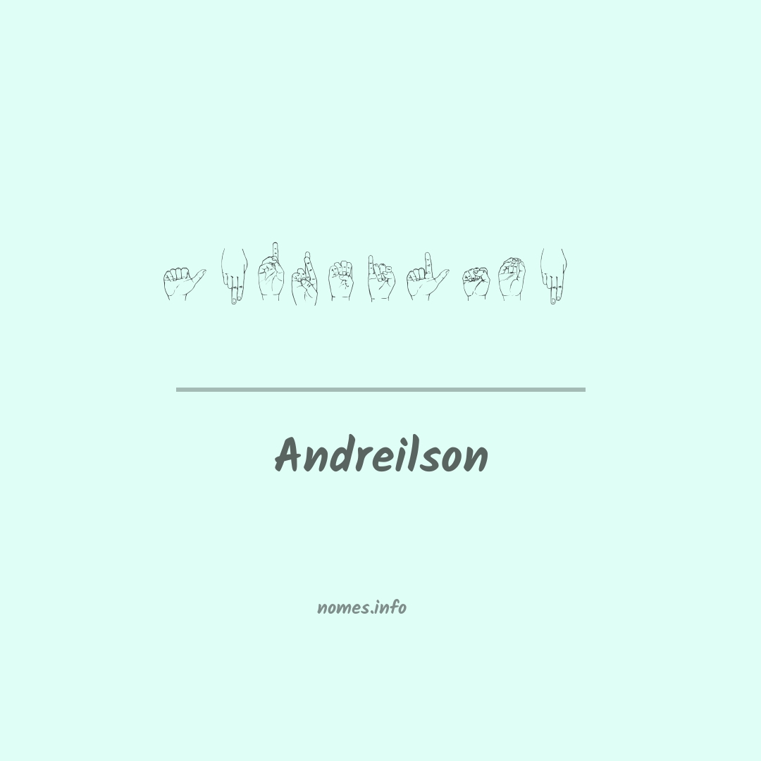 Andreilson em Libras