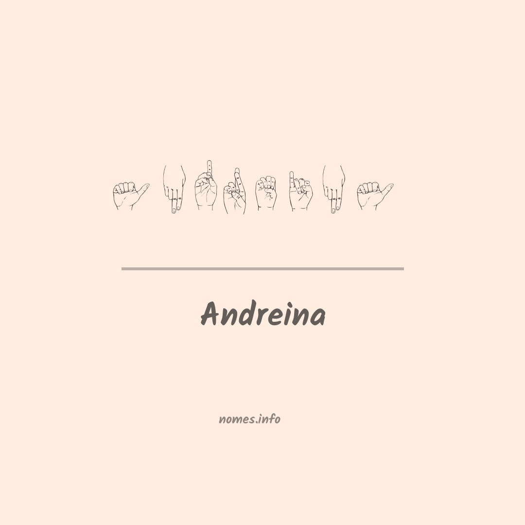 Andreina em Libras