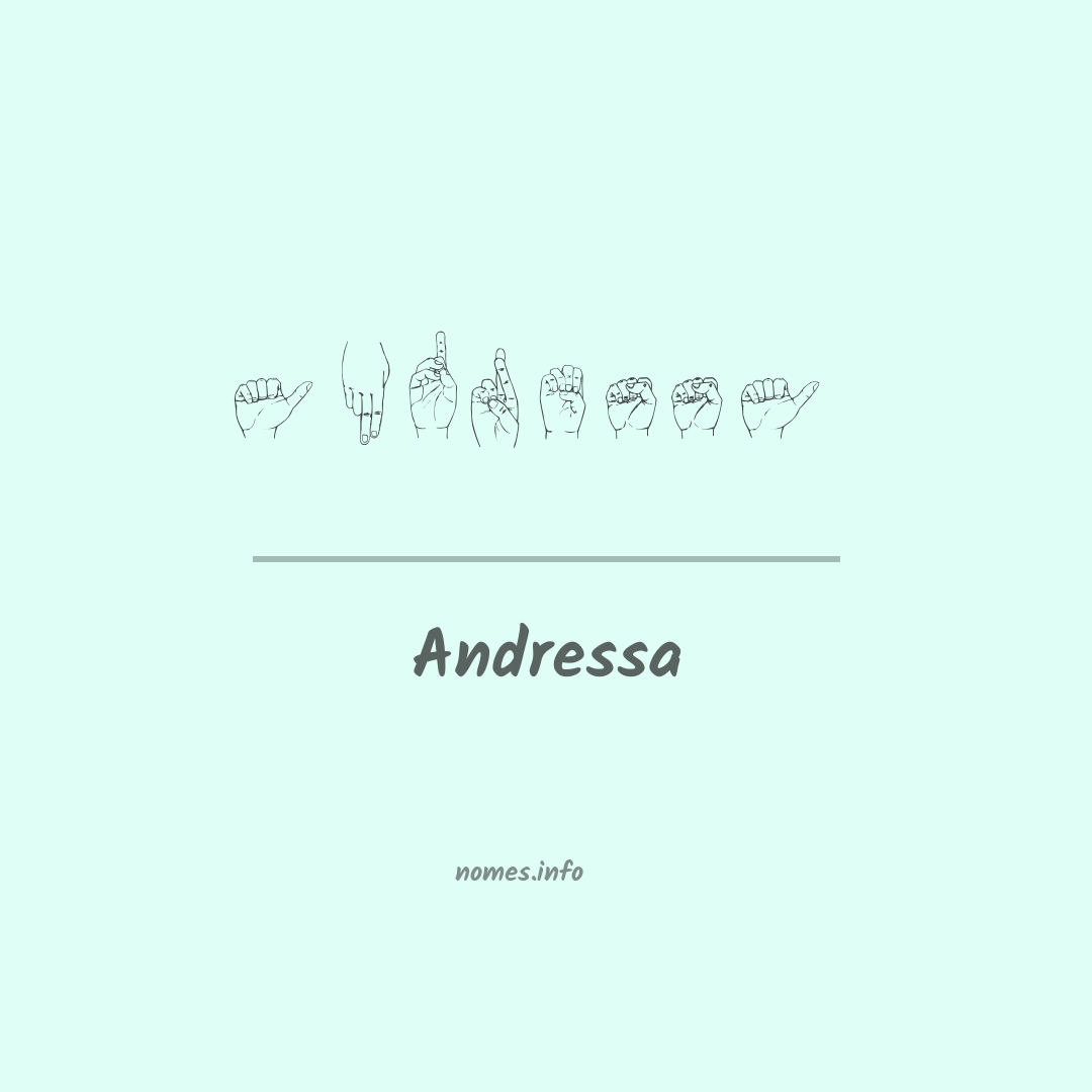 Andressa em Libras