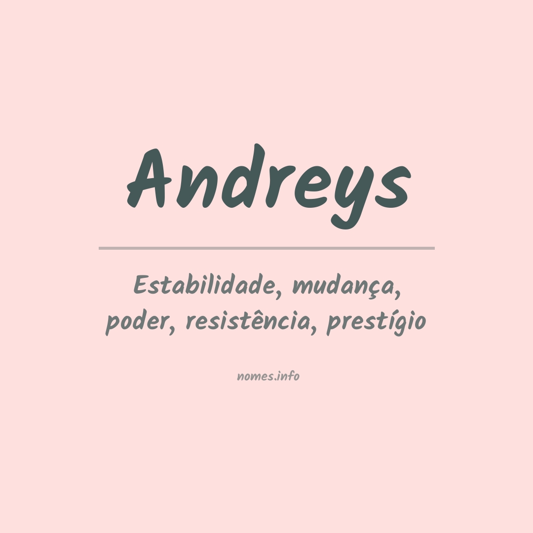 Significado do nome Andreys