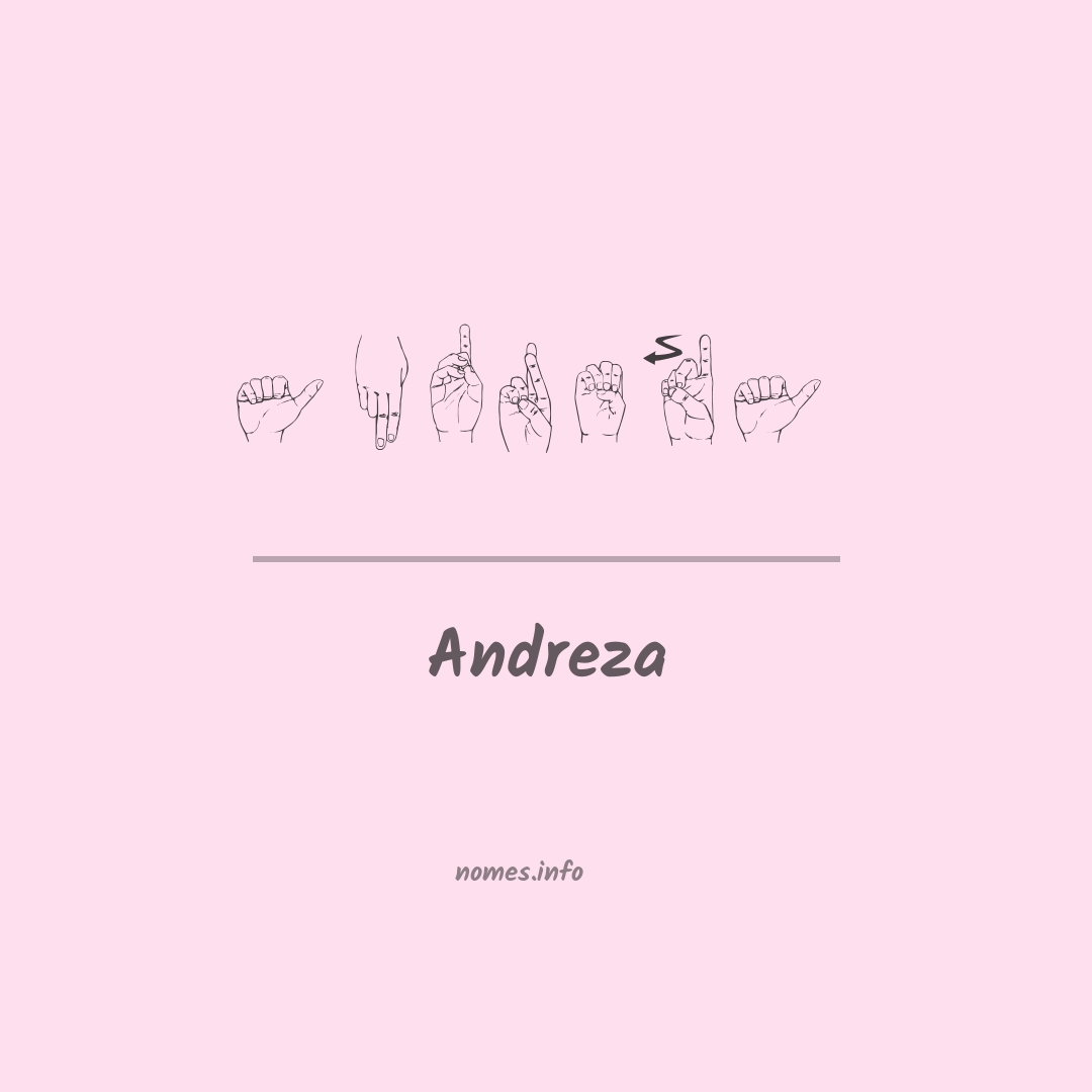 Andreza em Libras
