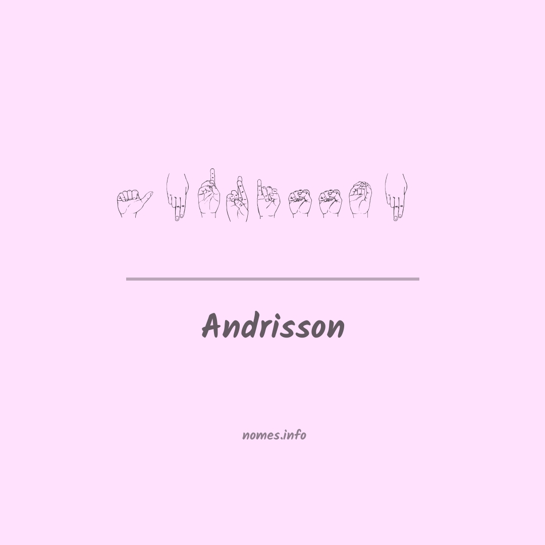 Andrisson em Libras
