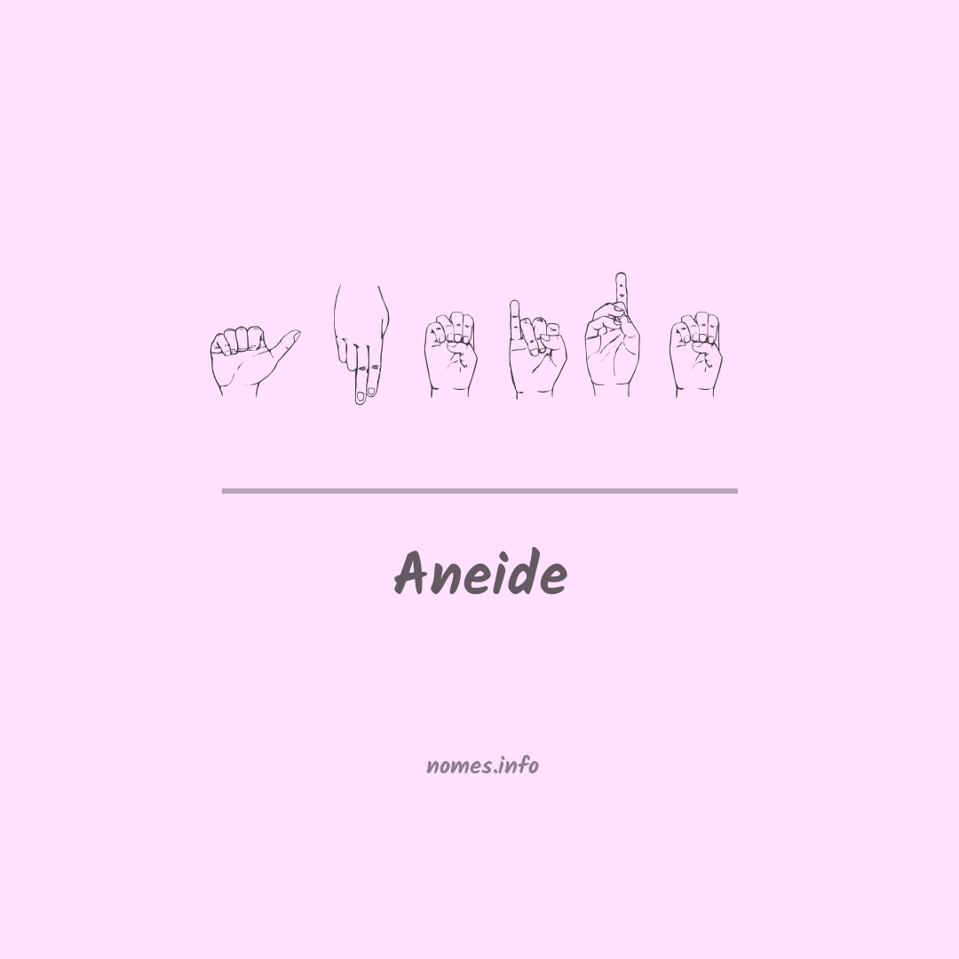 Aneide em Libras