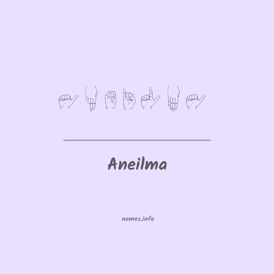 Aneilma em Libras
