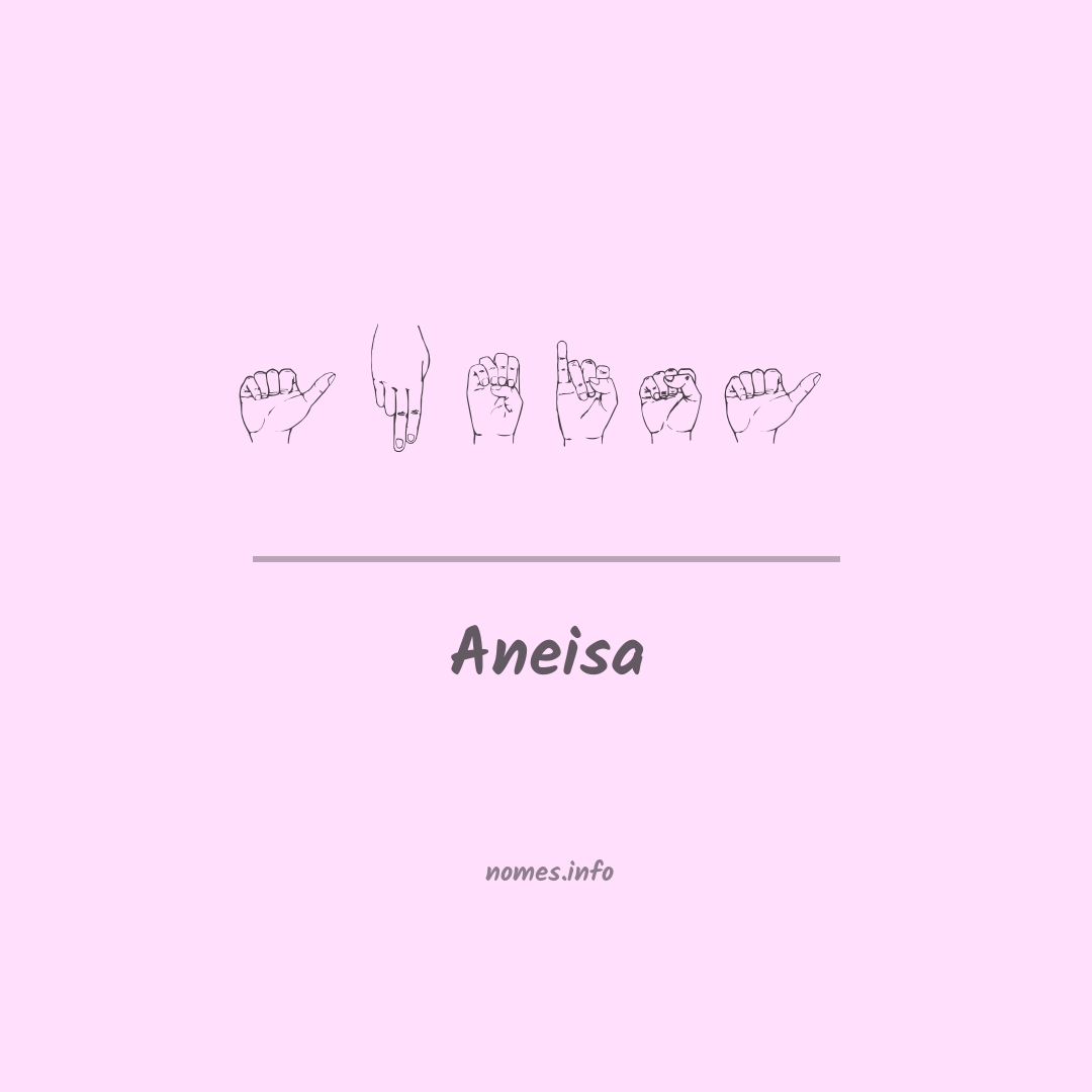 Aneisa em Libras
