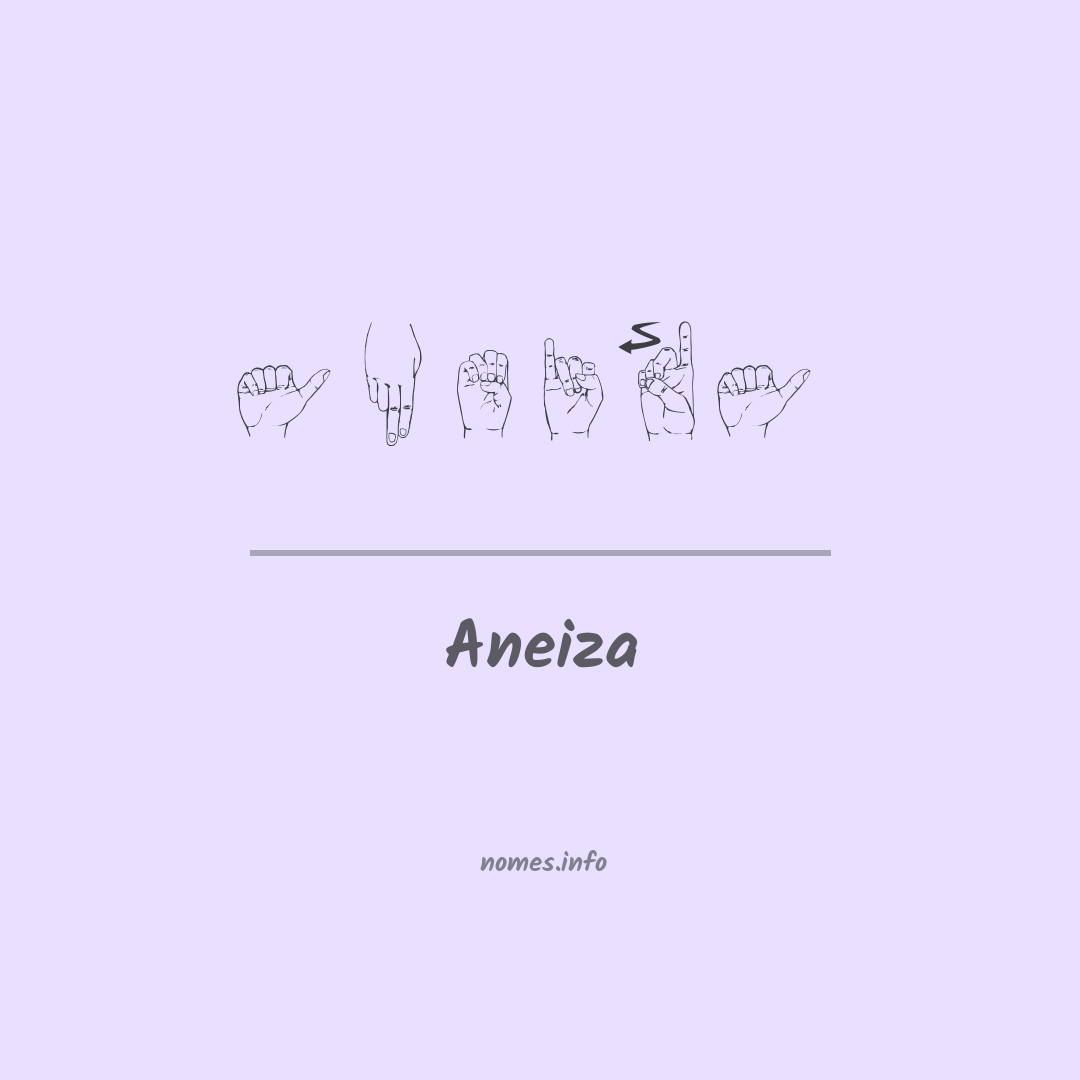 Aneiza em Libras