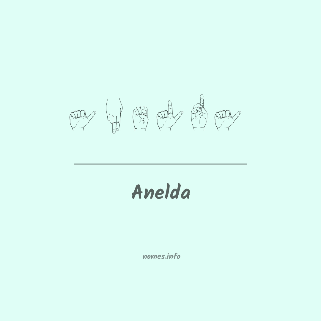 Anelda em Libras