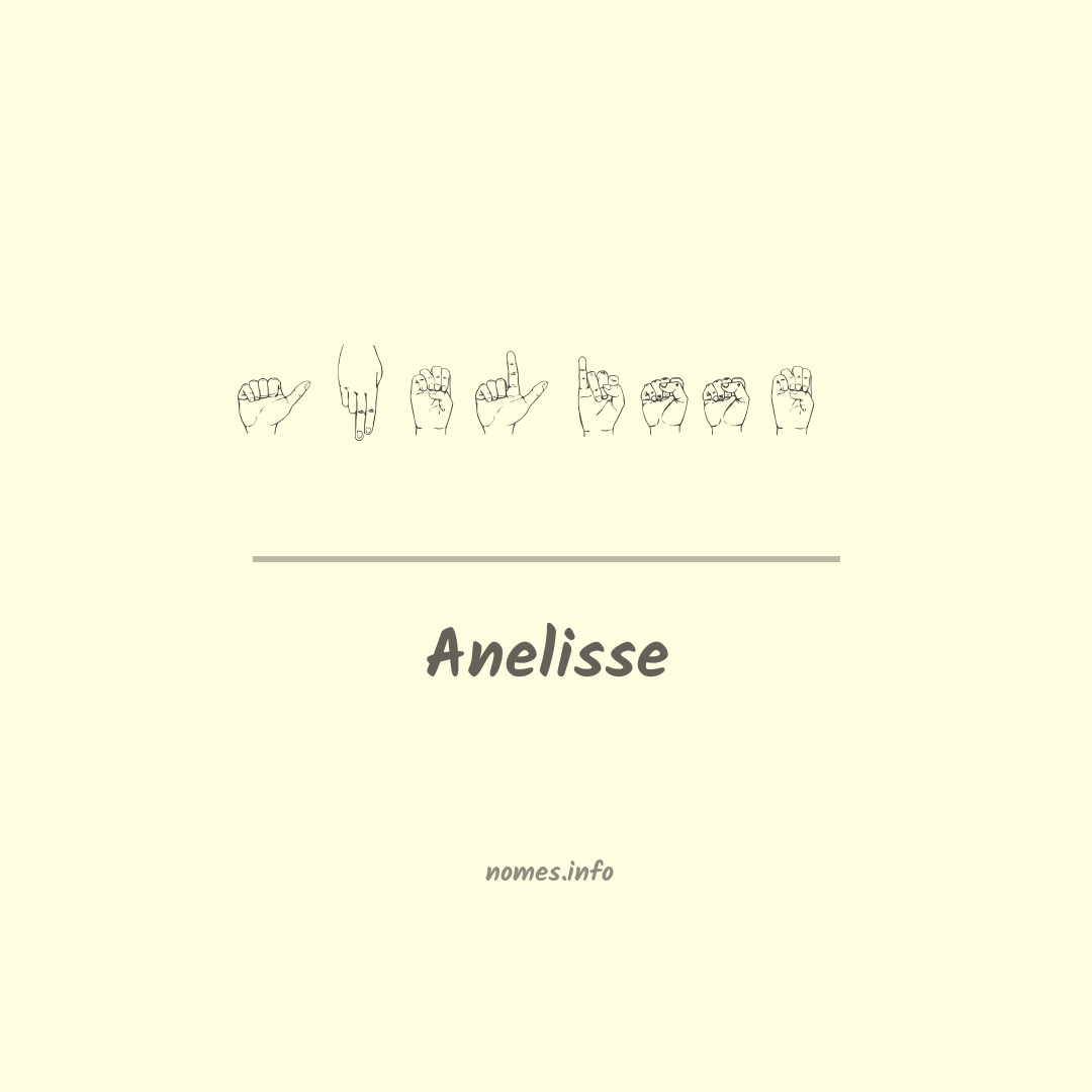 Anelisse em Libras