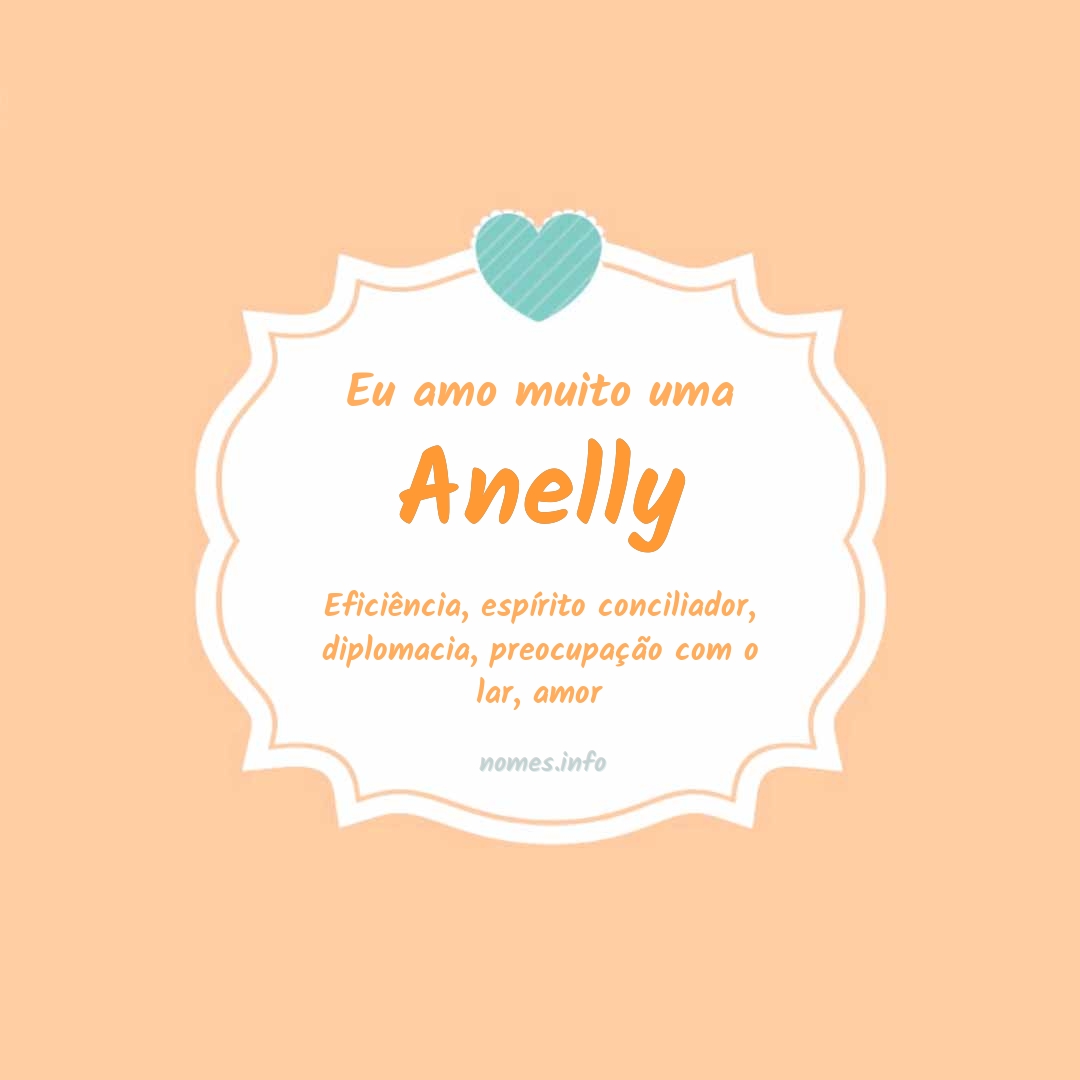 Eu amo muito Anelly