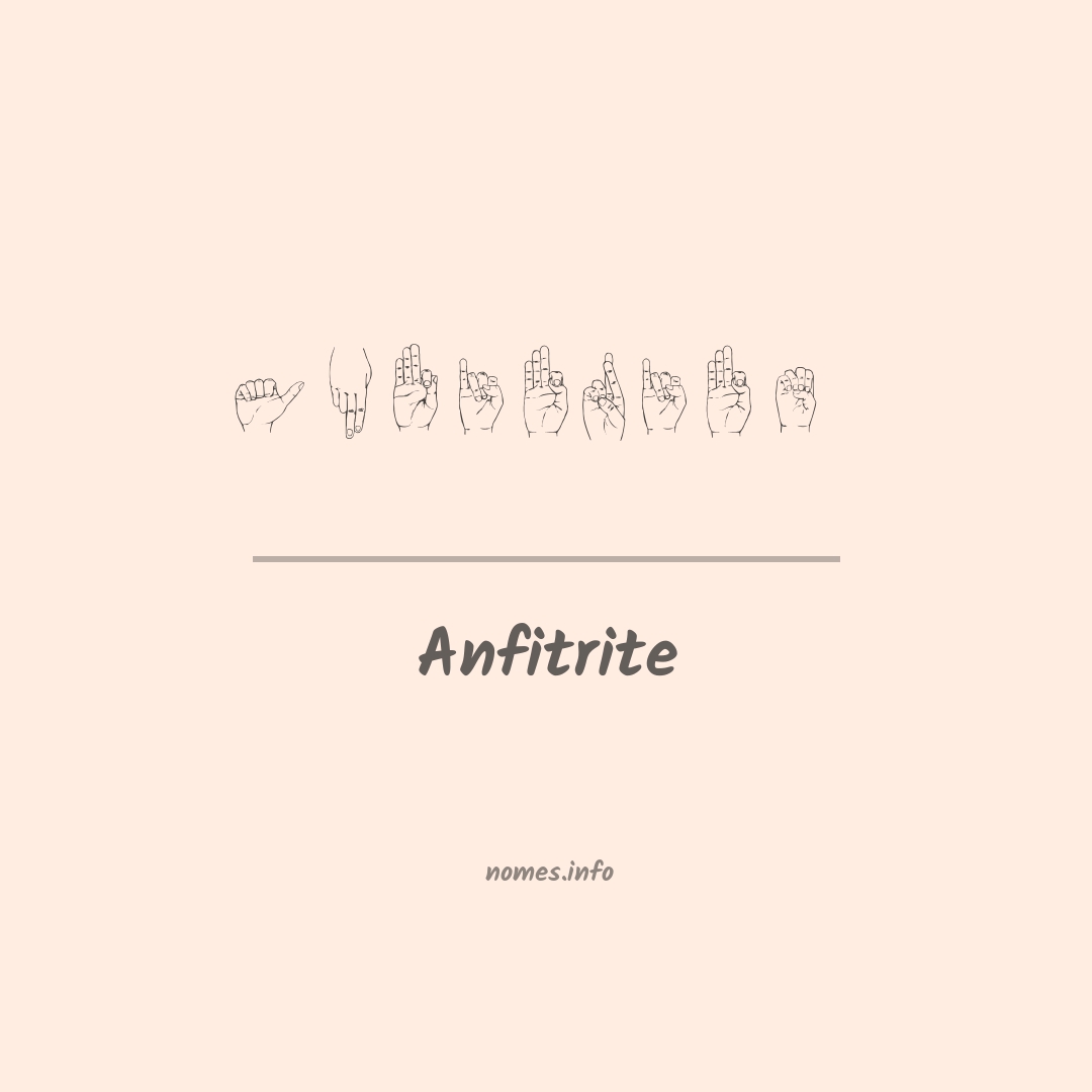 Anfitrite em Libras