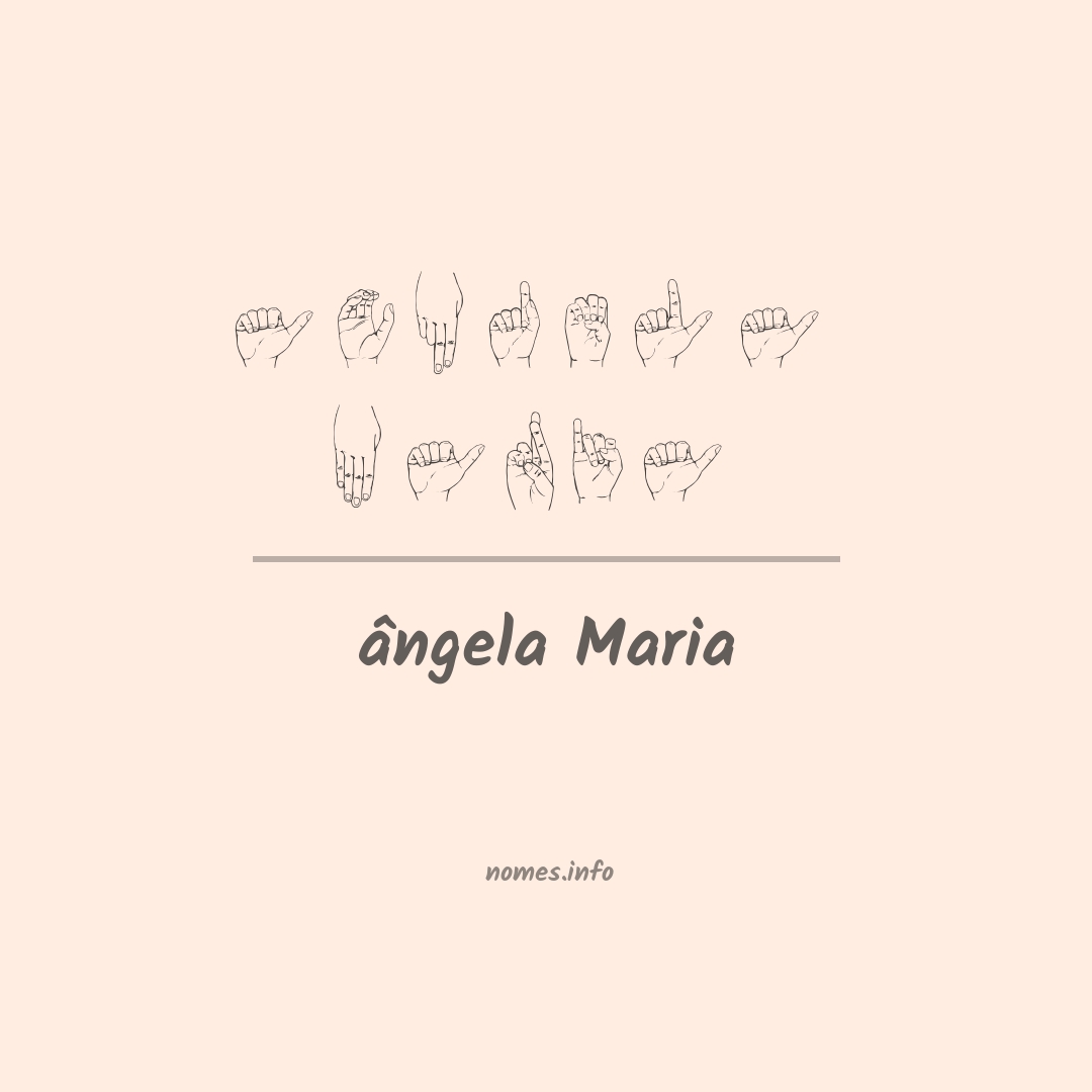 ângela maria em Libras