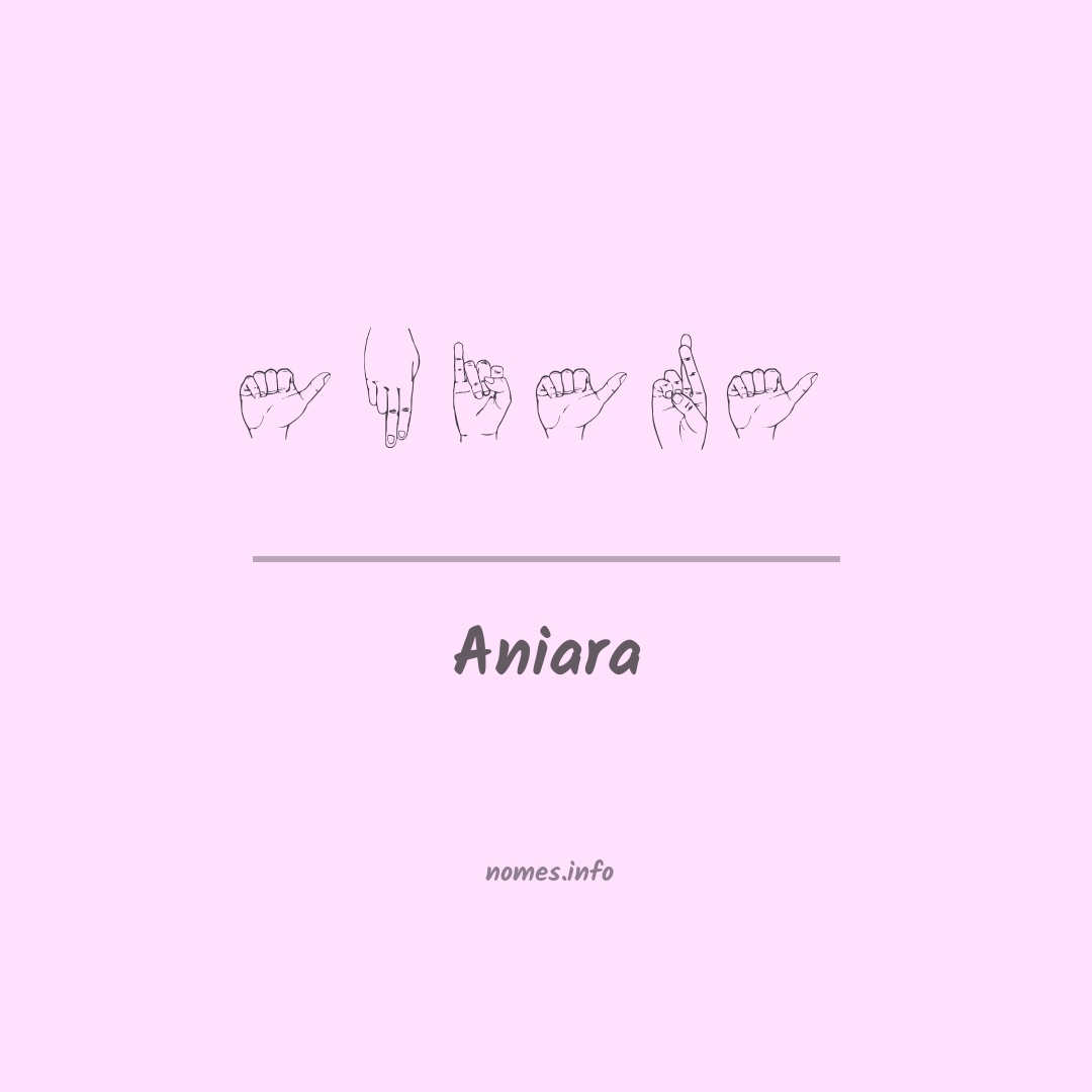 Aniara em Libras