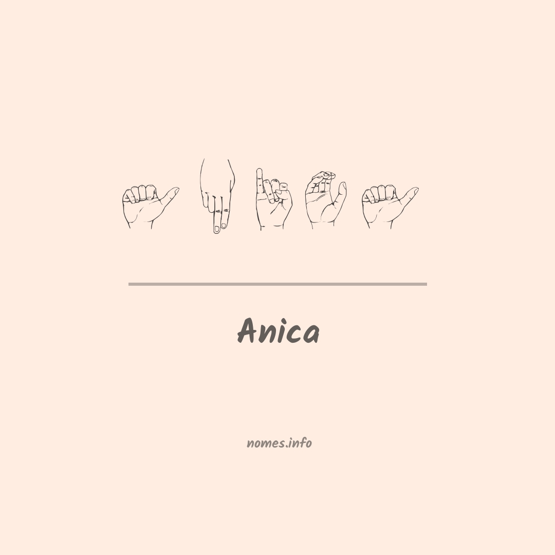 Anica em Libras