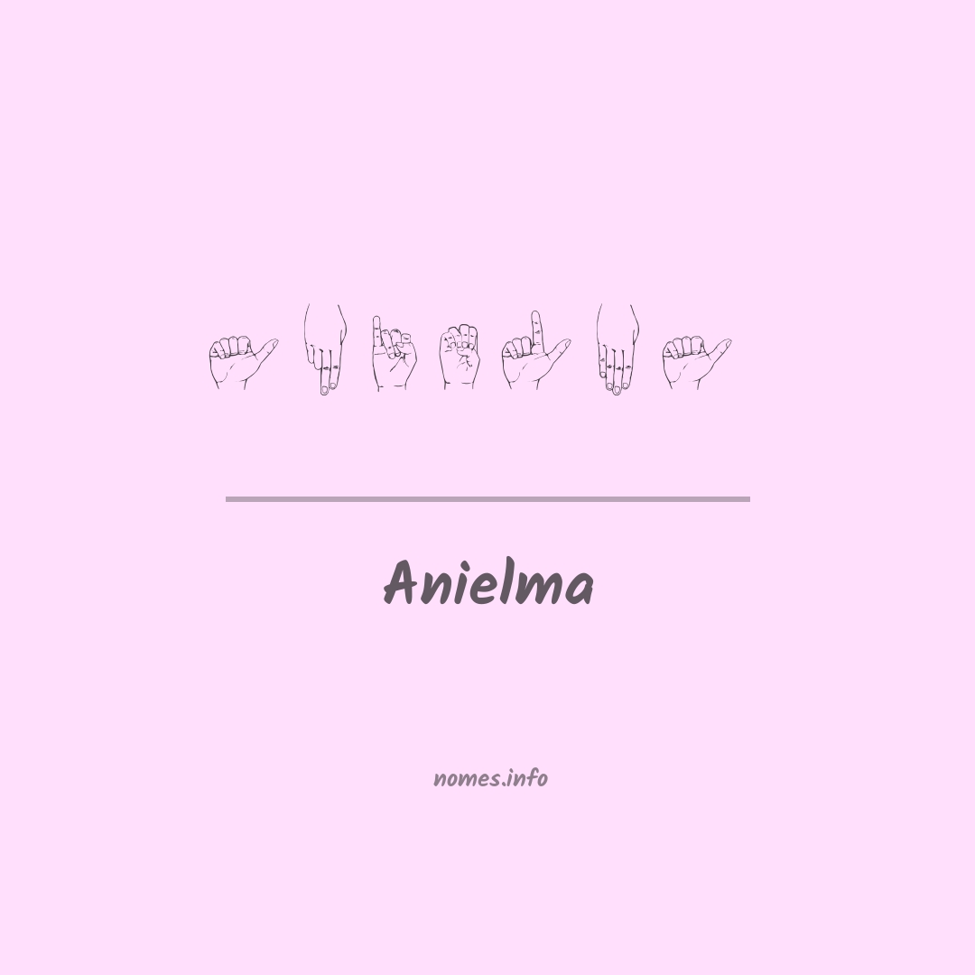 Anielma em Libras