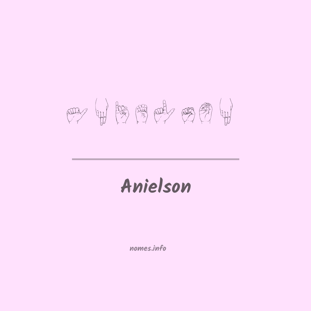 Anielson em Libras